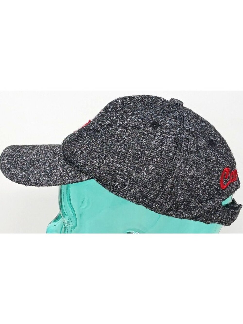 Canada 67 Charcoal Heather Baseball Cap XS/S Sz 4-6 Red Maple Leaf Embroidery D7 - Picture 9 of 10